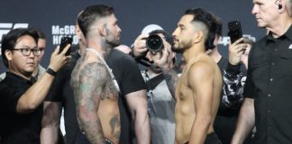 Cody Garbrandt and Adrian Yanez, UFC 329