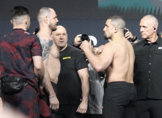 Nikita Krylov and Robert Whittaker, UFC 329