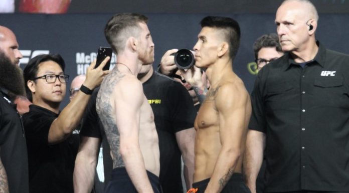 Cory Sandhagen and Mario Bautista, UFC 329