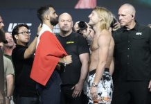 Benoit St-Denis and Paddy Pimblett, UFC 329