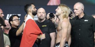 Benoit St-Denis and Paddy Pimblett, UFC 329