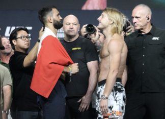 Benoit St-Denis and Paddy Pimblett, UFC 329