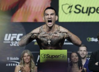 Max Holloway, UFC 329