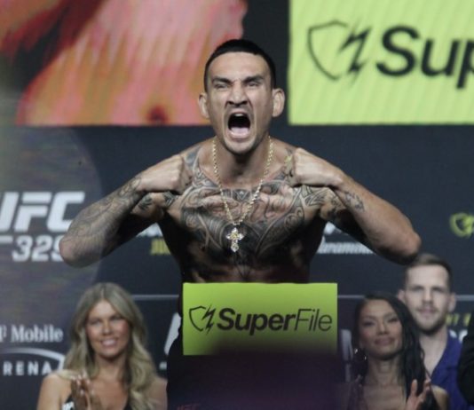 Max Holloway, UFC 329