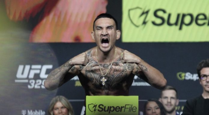 Max Holloway, UFC 329