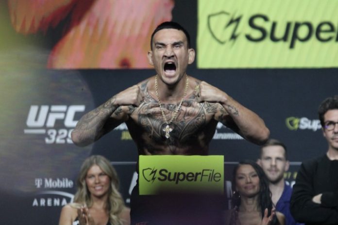 Max Holloway, UFC 329