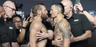 Conor McGregor and Max Holloway, UFC 329