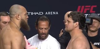 Valter Walker and Thomas Petersen, UFC Abu Dhabi