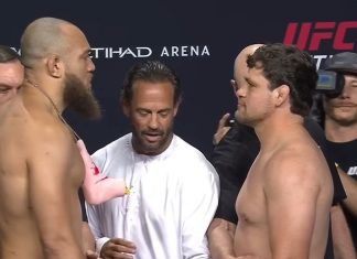 Valter Walker and Thomas Petersen, UFC Abu Dhabi