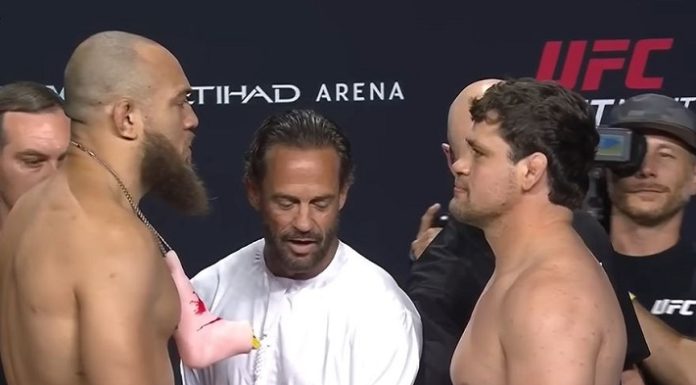 UFC Abu Dhabi: Valter Walker Hits Calf Slicer on Thomas Petersen, Wants to Avenge “Poatan” and Fight Gane Valter Walker and Thomas Petersen, UFC Abu Dhabi