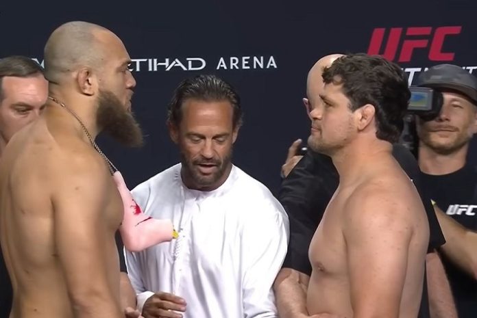 Valter Walker and Thomas Petersen, UFC Abu Dhabi