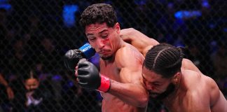 Marwan Rahiki and Ananias Mulumba Dana White's Contender Series
