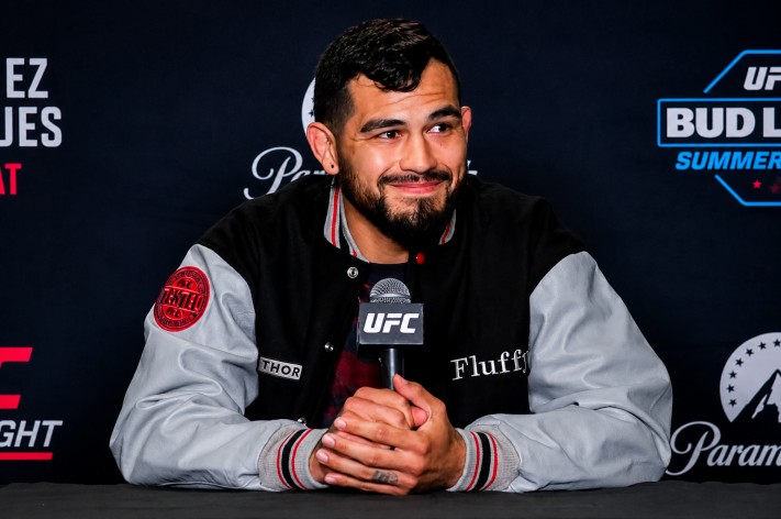 UFC Sacramento: Anthony Hernandez Wants to Be Best in World “With No Enhanced Drugs”
