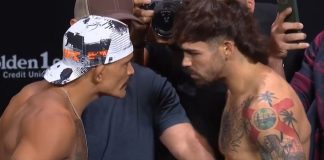 Marcio Barbosa and Ryan Kuse, UFC Sacramento