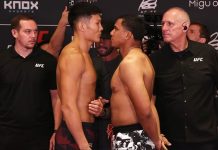 Liu Ce and Levi Rodrigues Jr, UFC Shanghai