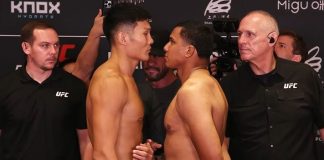 Liu Ce and Levi Rodrigues Jr, UFC Shanghai