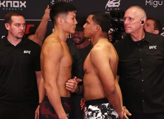 Liu Ce and Levi Rodrigues Jr, UFC Shanghai
