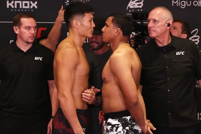 Liu Ce and Levi Rodrigues Jr, UFC Shanghai