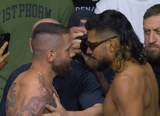 Vlasto Cepo and Gilbert Urbina, UFC Belgrade