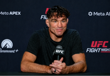 Darren Elkins Explains Decision To Retire: “I’ve always wanted to lay my gloves in the octagon.” Darren Elkins, UFC Vegas 120