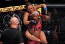 Tina Black vs. Delphine Benouaich, The Ultimate Fighter 34