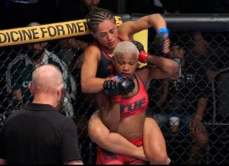 Tina Black vs. Delphine Benouaich, The Ultimate Fighter 34
