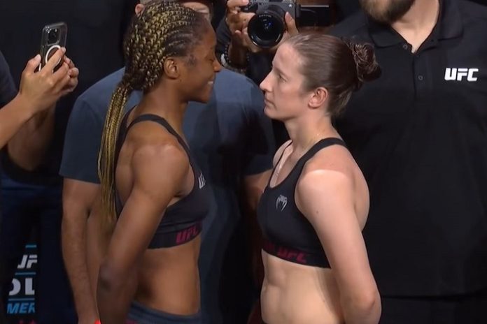 Shanelle Dyer and Elise Reed, UFC Sacramento