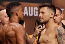 Edson Barboza vs. Esteban Ribovics, UFC 330