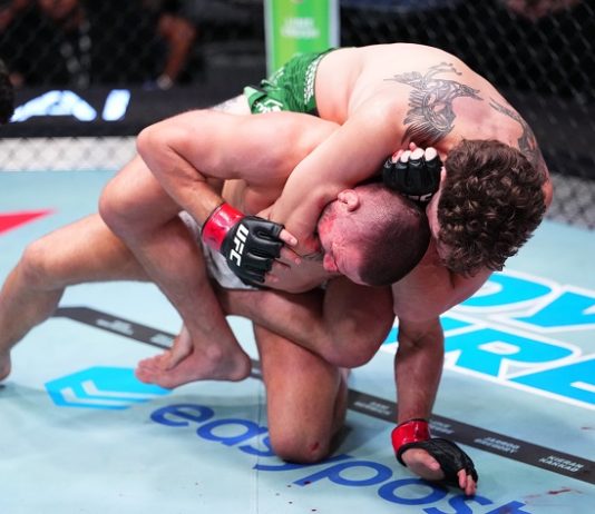 UFC Vegas 120: Quillan Salkilld Shocks with Submission of Mateusz Gamrot Mateusz Gamrot and Quillan Salkilld, UFC Vegas 120