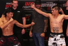 Bilal Hasan and Nilson Rojas, UFC Shanghai