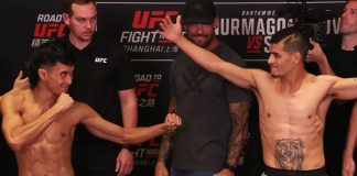 Bilal Hasan and Nilson Rojas, UFC Shanghai