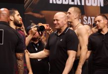 Islam Makhachev and Ian Machado Garry, UFC 330