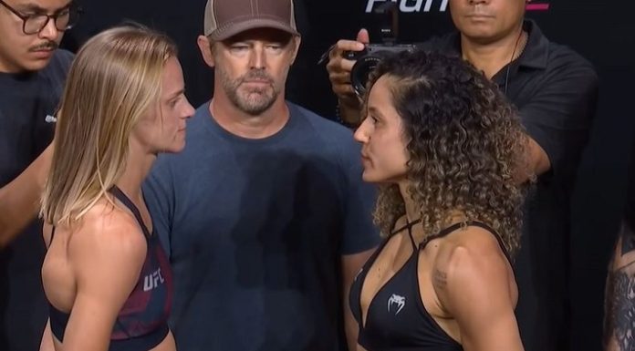 UFC Sacramento: Carli Judice Drops Jeisla Chaves with Body Kick Carli Judice and Jeisla Chaves, UFC Sacramento