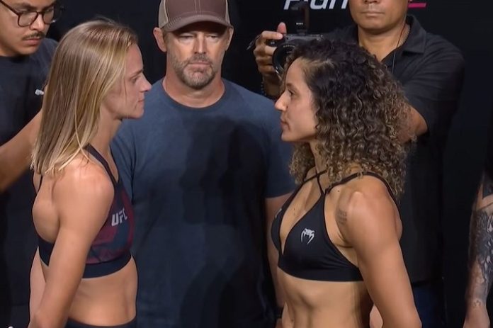 Carli Judice and Jeisla Chaves, UFC Sacramento