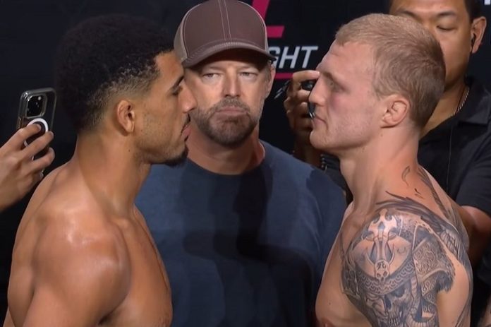 Marquel Mederos and Mason Jones, UFC Sacramento
