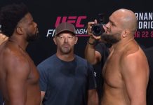 Kennedy Nzechukwu and Shamil Gaziev, UFC Sacramento