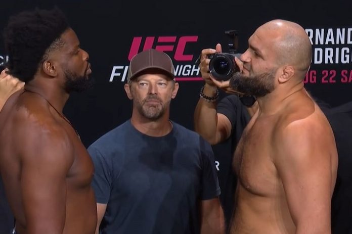 NzechukwuGaziev Kennedy Nzechukwu and Shamil Gaziev, UFC Sacramento