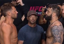 Reinier de Ridder and Roman Dolidze, UFC Sacramento