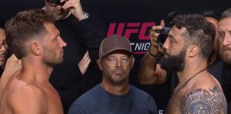 Reinier de Ridder and Roman Dolidze, UFC Sacramento