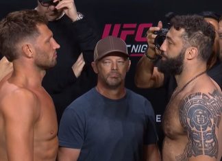 Reinier de Ridder and Roman Dolidze, UFC Sacramento