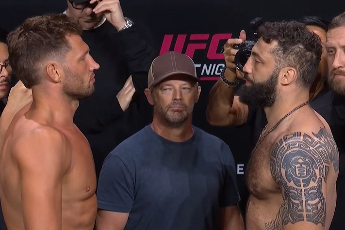Reinier de Ridder Stops Dolidze, Earns First UFC Light Heavyweight Win