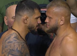 Aleksandar Rakic and Marcin Tybura, UFC Belgrade