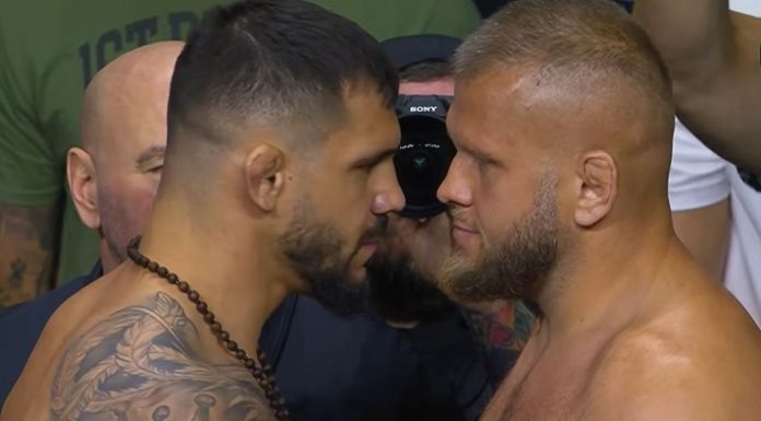 Aleksandar Rakic and Marcin Tybura, UFC Belgrade