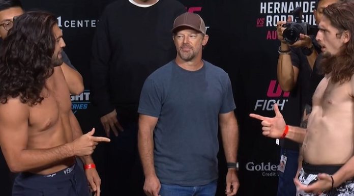 Wes Schultz and Jackson McVey, UFC Sacramento