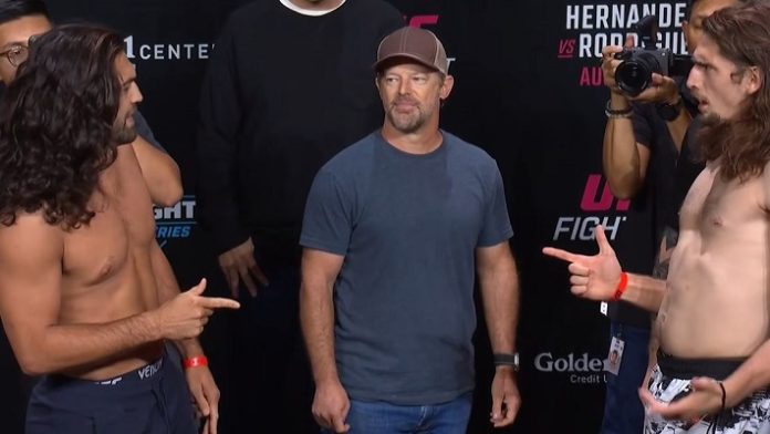 Wes Schultz and Jackson McVey, UFC Sacramento