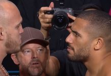 Serghei Spivac and Vitor Petrino, UFC Sacramento