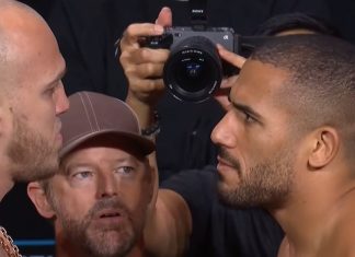 Serghei Spivac and Vitor Petrino, UFC Sacramento