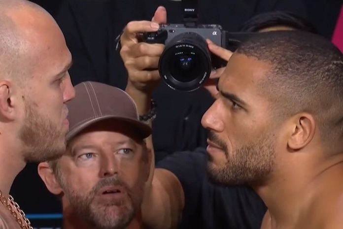 Serghei Spivac and Vitor Petrino, UFC Sacramento