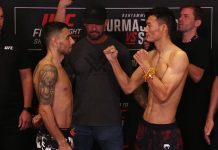 Alex Perez and Sumudaerji, UFC Shanghai