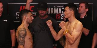 Alex Perez and Sumudaerji, UFC Shanghai